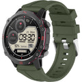 Smartwatch deportivo con base de carga inalámbrica