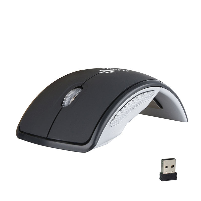 Mouse inalámbrico plegable con receptor USB