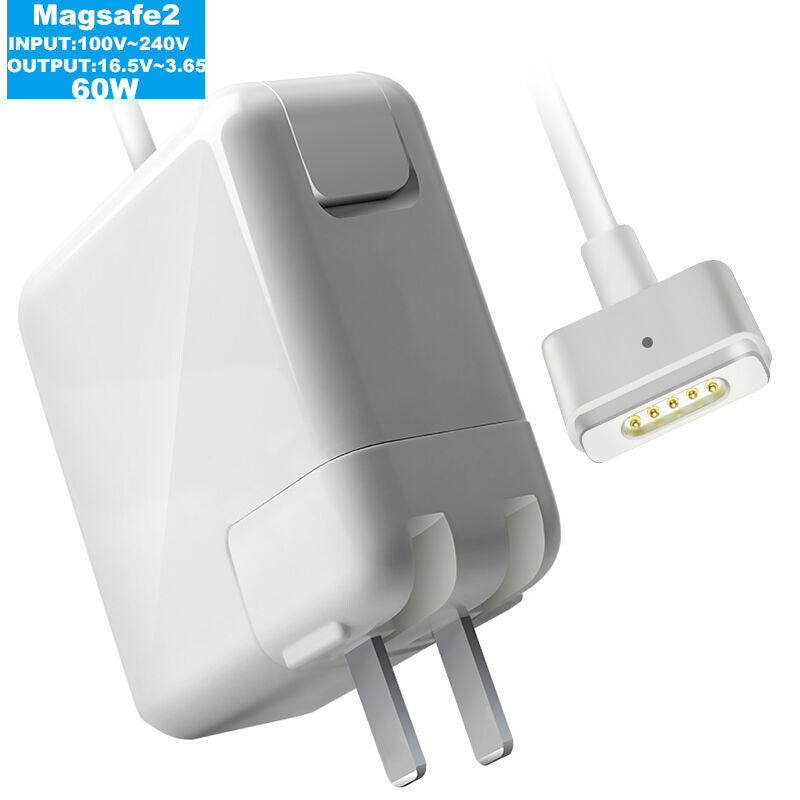 Cargador compatible con MacBook de 60W con conector MagSafe 2