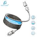Cable de carga magnético trenzado para auto