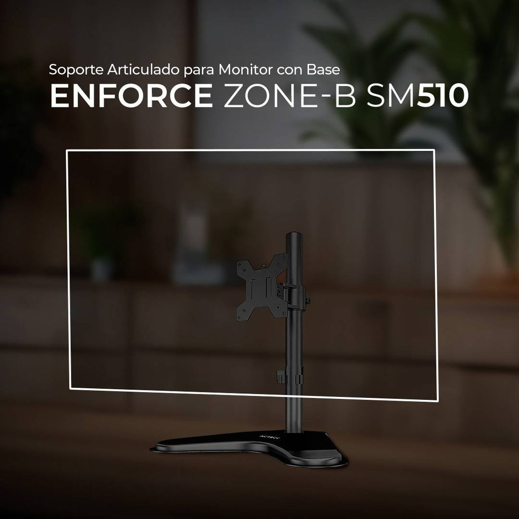 Soporte de monitor Acteck Enforce Zone-B negro