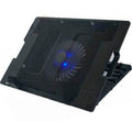 Base enfriadora Brobotix 917140 con luz LED para laptop