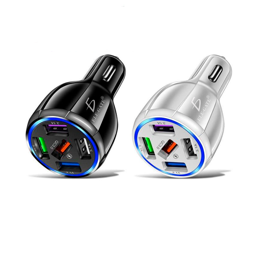 Cargador USB de 5 puertos para coche