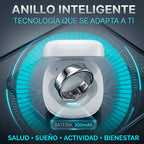 Anillo inteligente color plata
