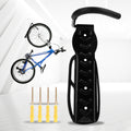 Soporte metálico de pared para guardar bicicleta