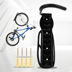 Soporte metálico de pared para guardar bicicleta