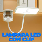 Lámpara de escritorio LED de luz cálida con conexión USB