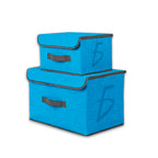 Set de 2 cajas organizadoras colapsables