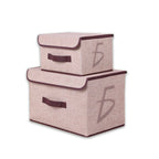 Set de 2 cajas organizadoras colapsables
