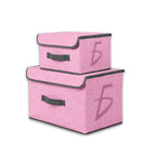 Set de 2 cajas organizadoras colapsables