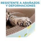 Rascador reversible de cartón para gatos
