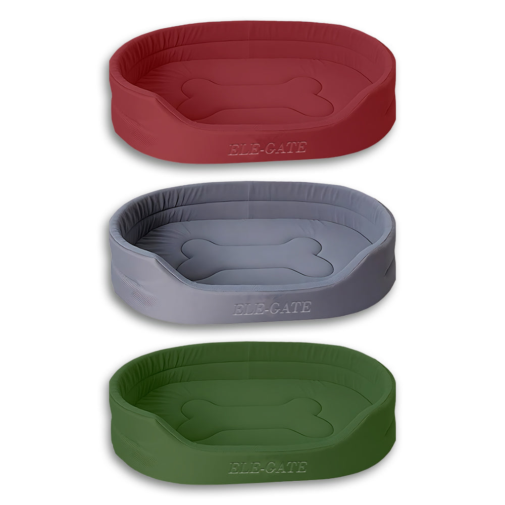 Cama grande impermeable para perro