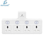 Adaptador de pared con 4 salidas de CA