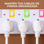 Regleta de escritorio con 3 tomas y puertos USB