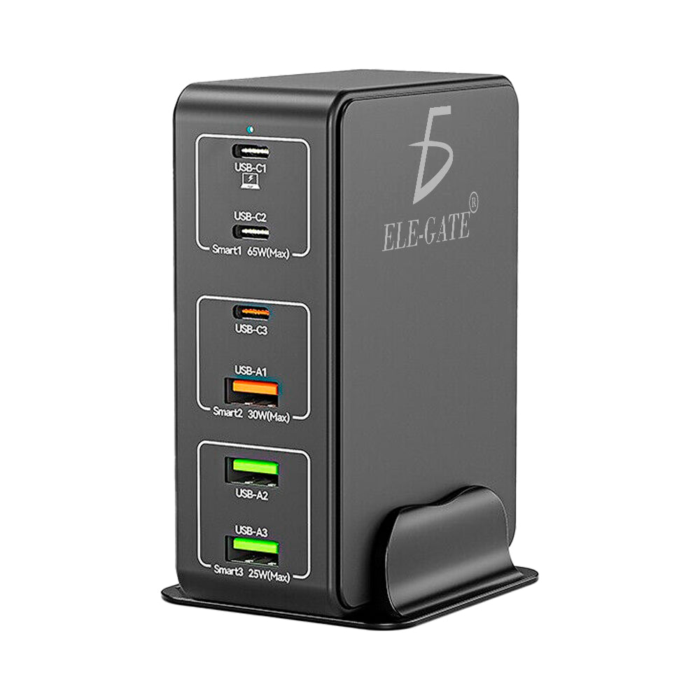 Cargador de escritorio de 6 puertos USB