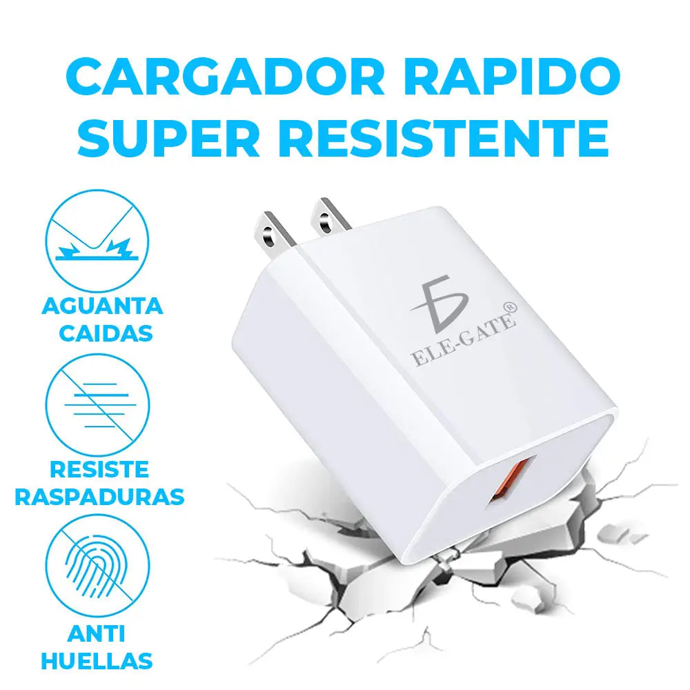 Cargador USB-C 5V 2.1A con Cable — imagen 3