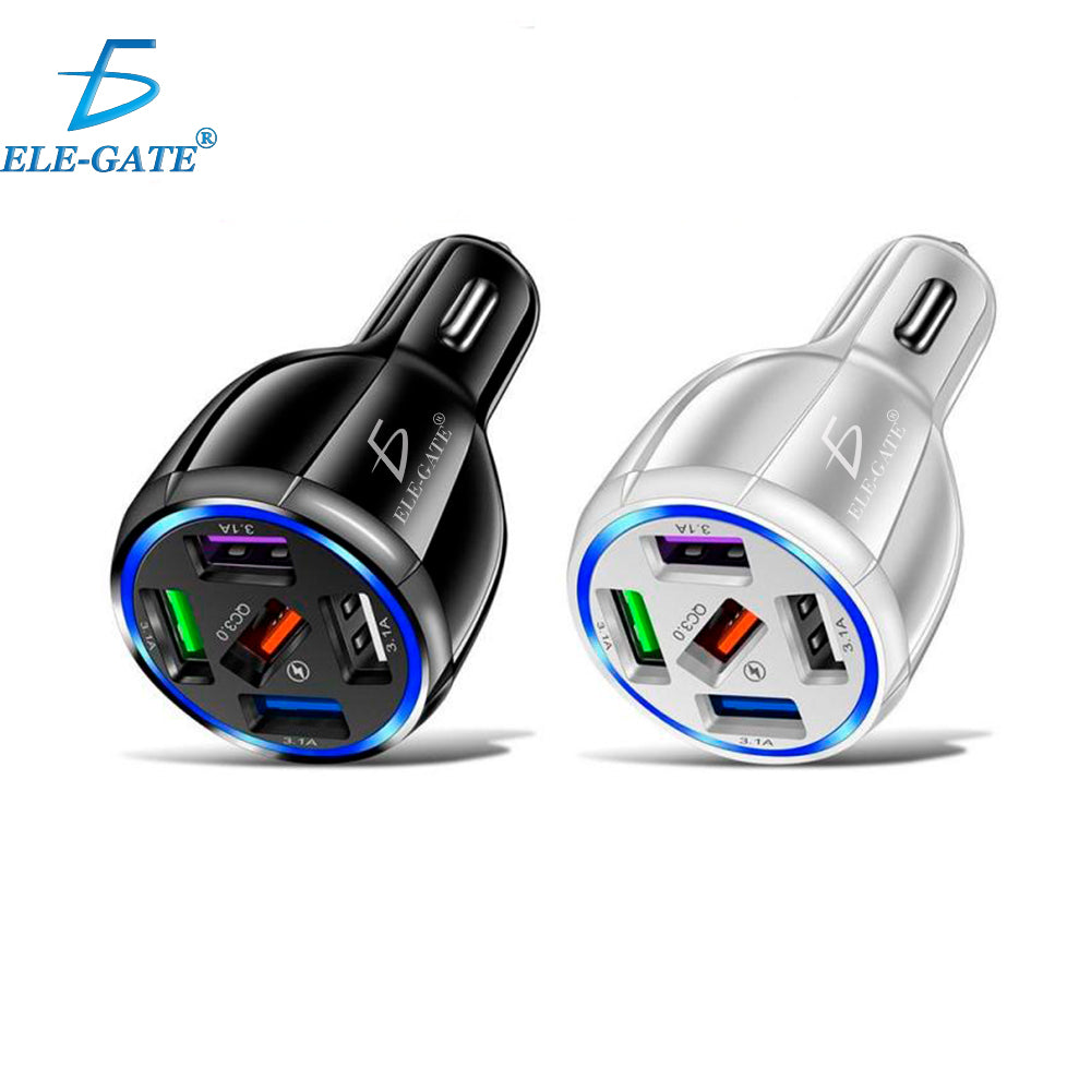 Cargador USB de 5 puertos para coche