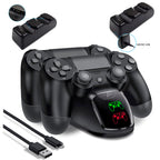 Estación de carga para dos controles DualShock