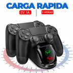 Estación de carga para dos controles DualShock