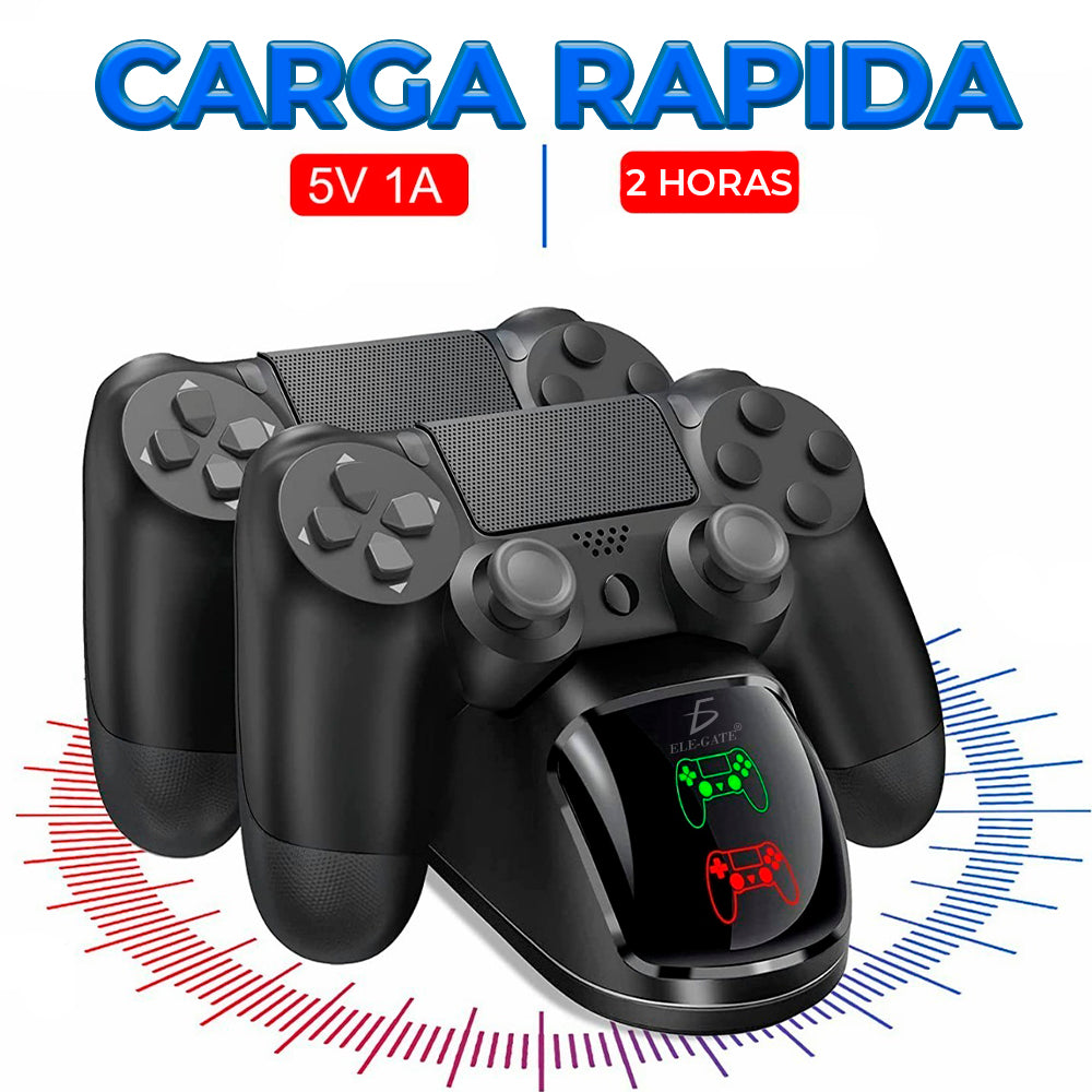 Estación de carga para dos controles DualShock