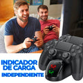 Estación de carga para dos controles DualShock