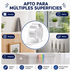 Rollo de cinta nano gel transparente de doble cara