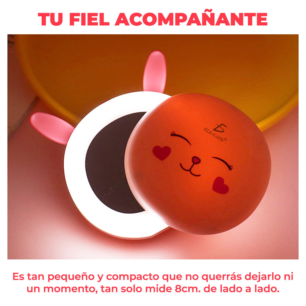 Calentador de manos recargable con espejo