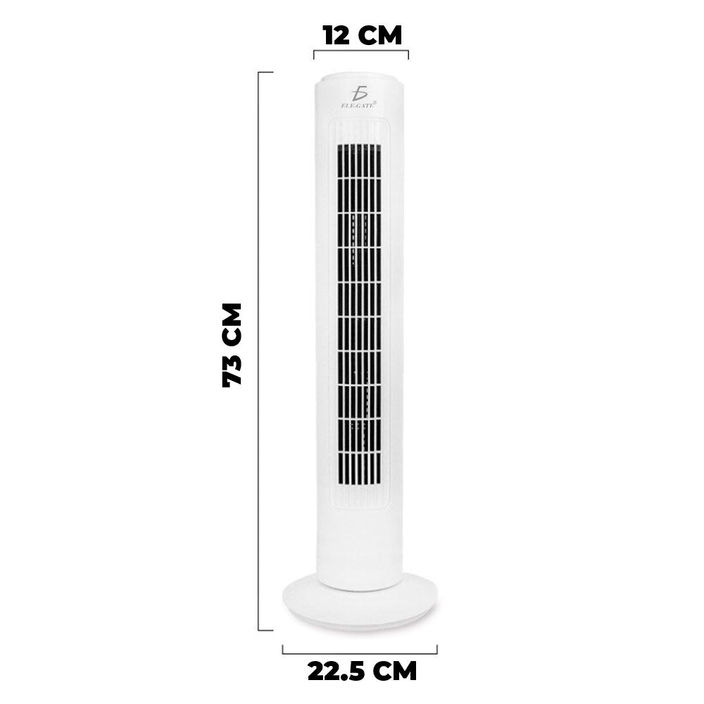 Ventilador de torre de 32 pulgadas con 3 velocidades