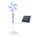 Ventilador solar de mesa de altura regulable