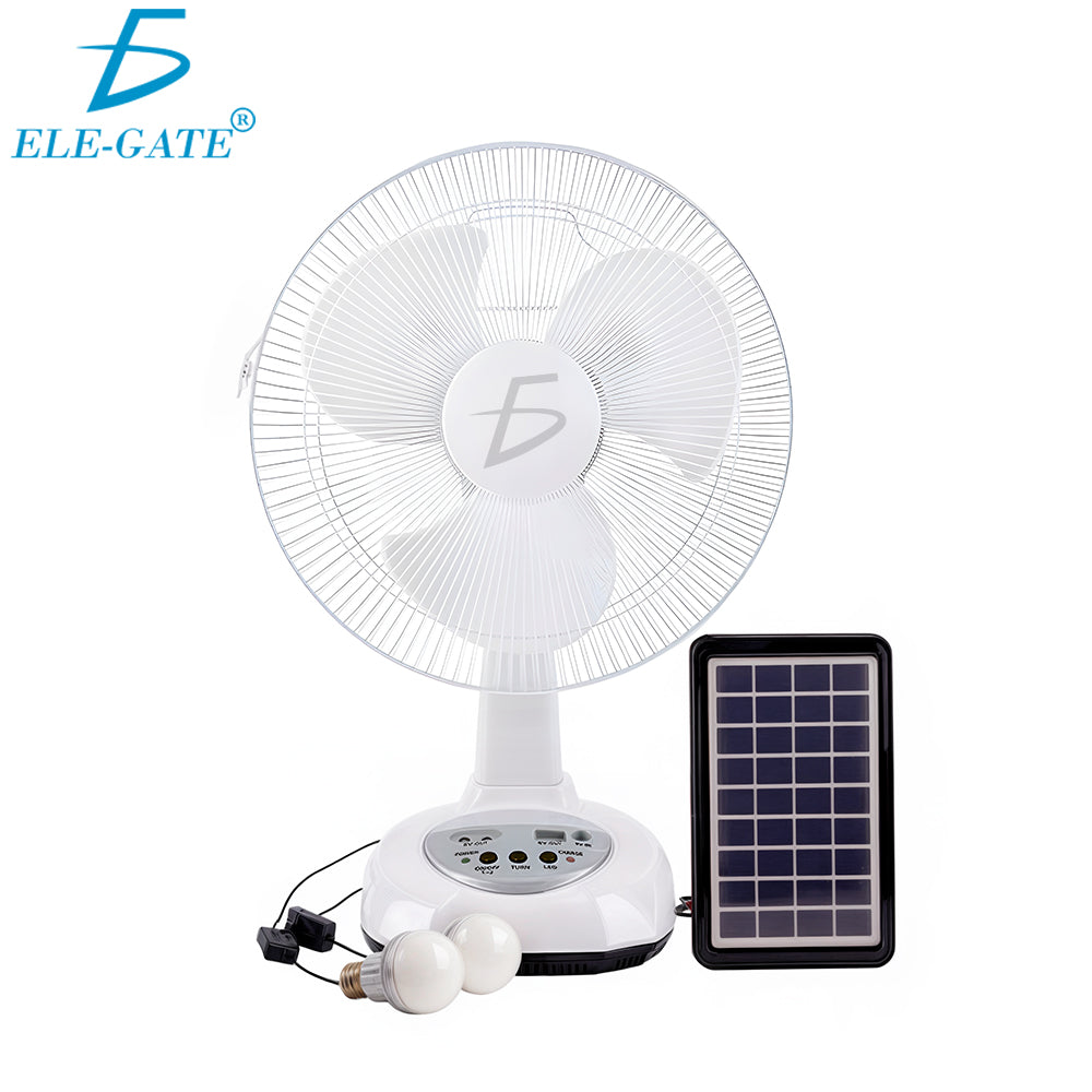 Ventilador solar vertical portátil