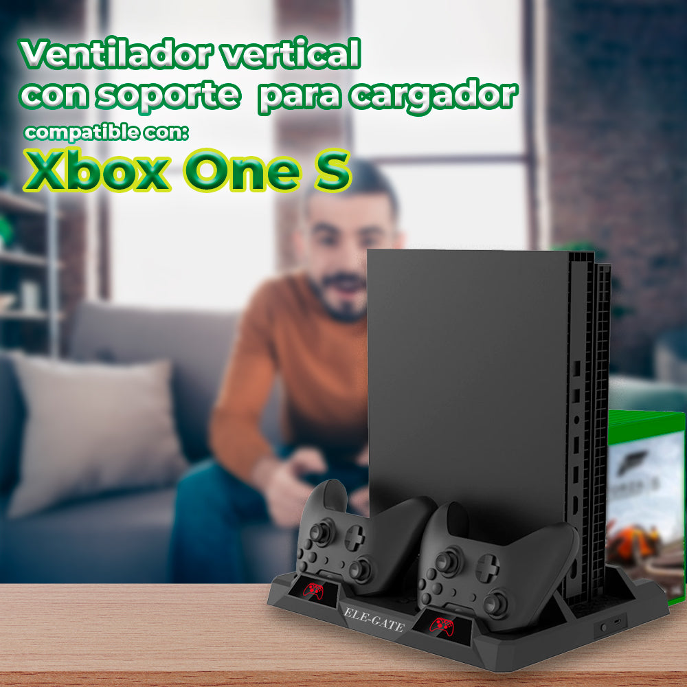 Estación de carga vertical para controles de juego