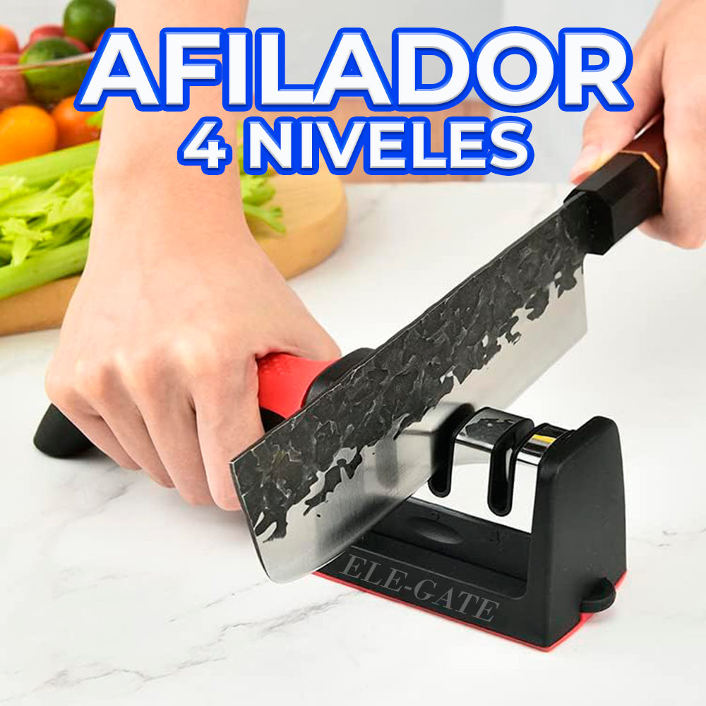 Set afilador de cuchillos con piedra de tungsteno
