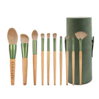 Set de 10 brochas de maquillaje