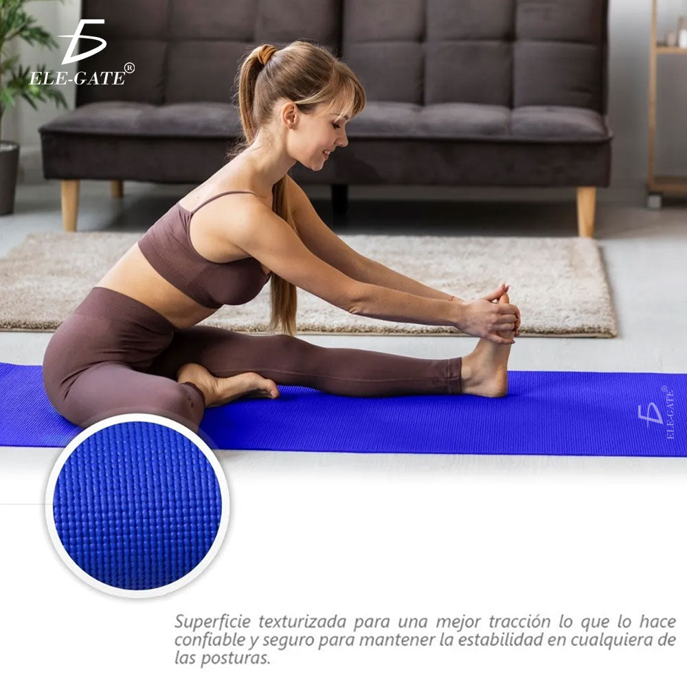 Tapete portátil para yoga, pilates y ejercicio