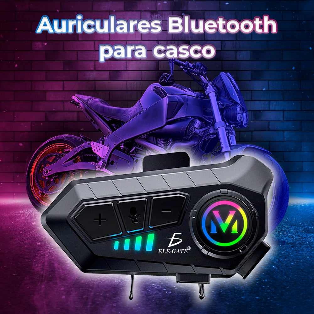 Auriculares Bluetooth para casco de motocicleta