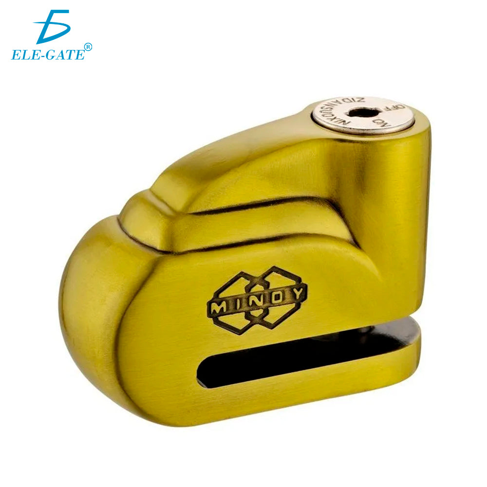 Candado para freno de disco de acero con llave cilíndrica