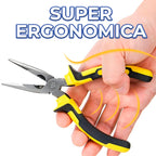 Kit de pinzas de punta y de electricista