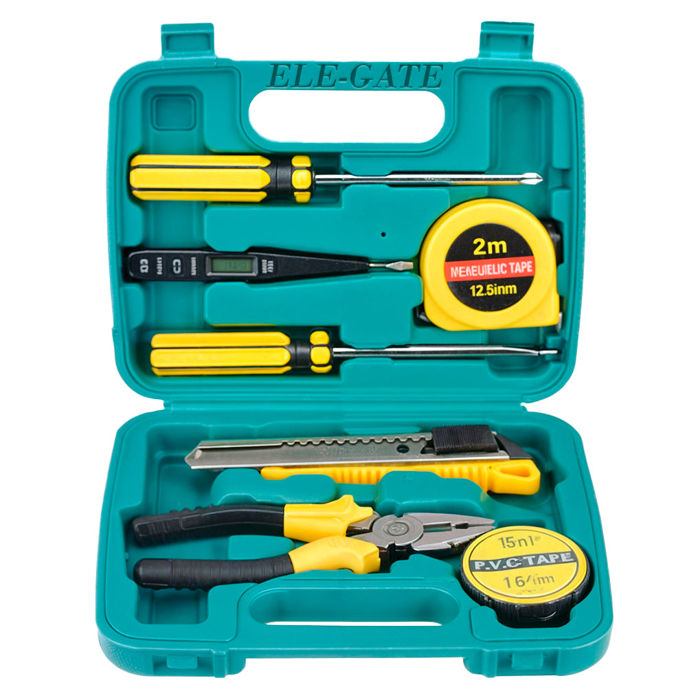 Caja de herramientas con set de 7 piezas