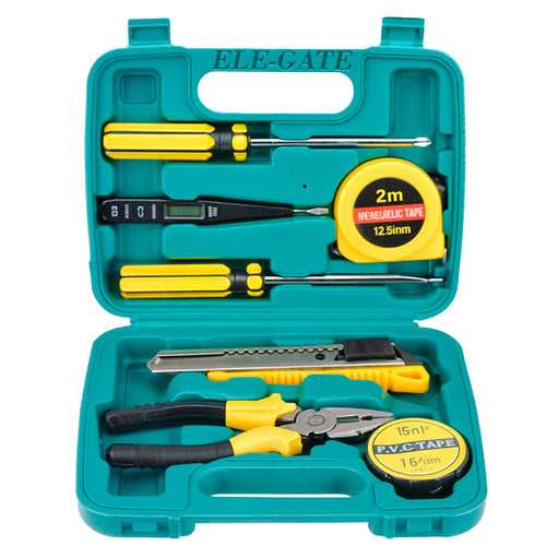 Caja de herramientas con set de 7 piezas