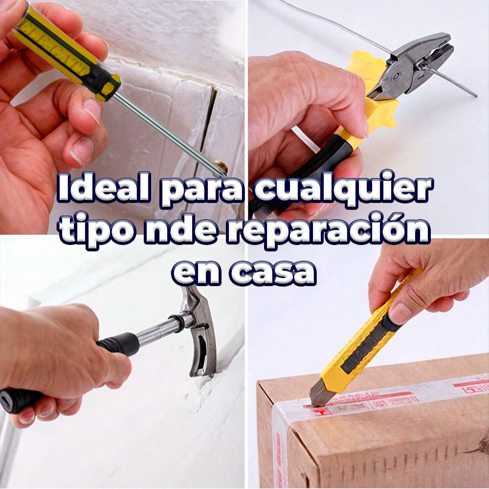Caja de herramientas con set de 7 piezas