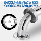Agarradera de baño de acero inoxidable de 30 cm