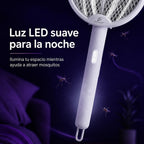Mata moscas y mosquitos eléctrico recargable con luz UV