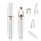 Depiladora facial recargable 4 en 1 con sus cabezales