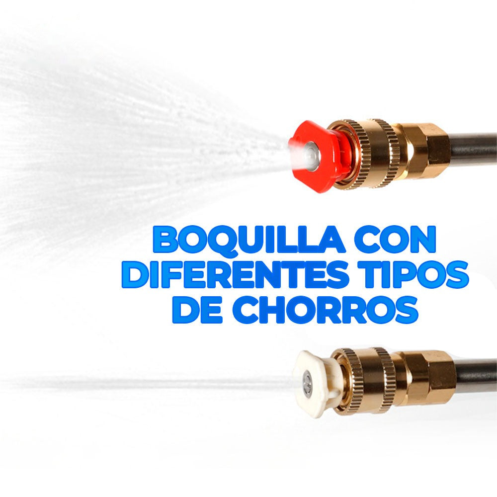 Hidrolavadora inalámbrica de 24V con pistola y batería