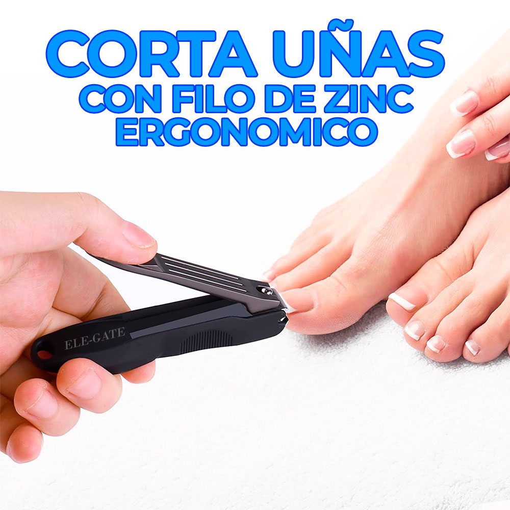 Cortauñas profesional de acero inoxidable