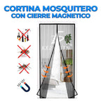 Puerta mosquitero magnética autosellante 90 x 210 cm