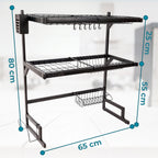 Escurridor de trastes de acero inoxidable
