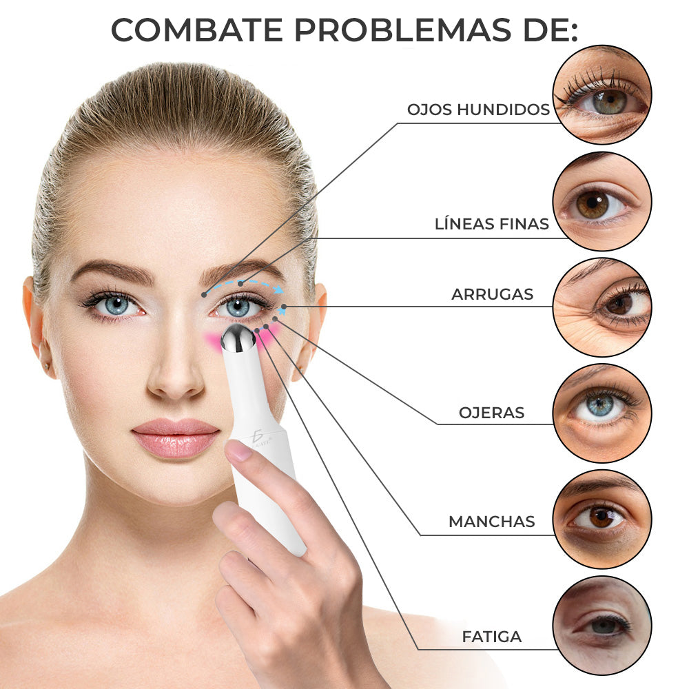 Masajeador facial eléctrico para contorno de ojos