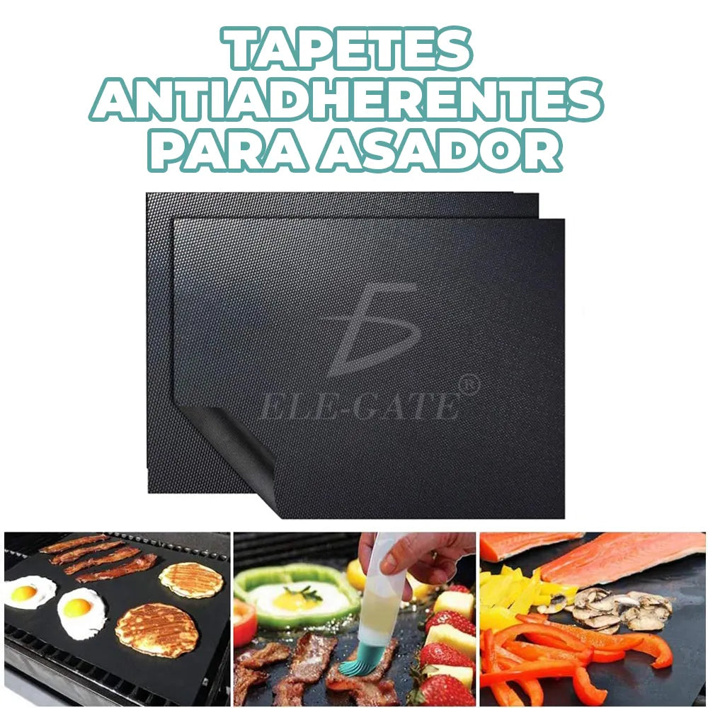 Alfombrillas Antiadherentes Reutilizables para Parrilla y Horno