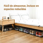 Organizadores transparentes para zapatillas